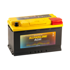 Аккумулятор  AlphaLINE AGM AX 80 L4  (580800) обр