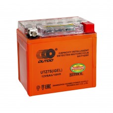 Аккумулятор OUTDO  6ah UTZ7S(YTZ7S)  iGEL обр.