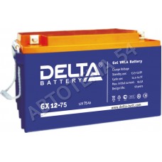 Аккумулятор DELTA GX 12 - 75
